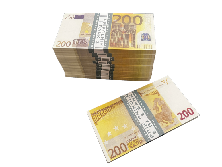 €200 Euro Fake Prop Money 10 pack